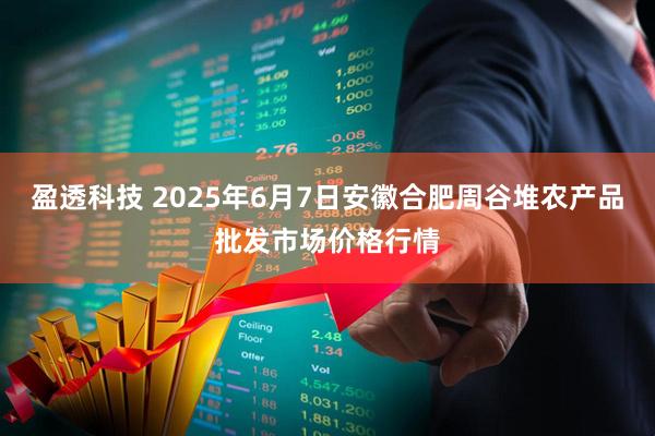 盈透科技 2025年6月7日安徽合肥周谷堆农产品批发市场价格行情