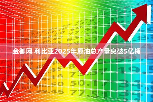 金御网 利比亚2025年原油总产量突破5亿桶